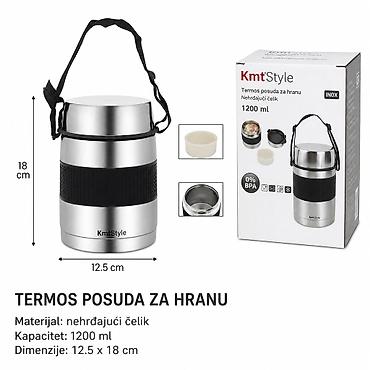 KMT Izolovana kutija za ručak 2408088 Opis: - Termos posuda za hranu