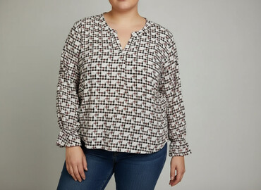 modne bluzki dla nastolatek: UP2Fashion, Women's blouse, size 4XL (EU 48)