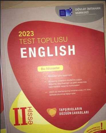 talibov sürücülük kitabı pdf 2022 yukle: İngilis dili test toplusu 2ci hissə Online PDF formasında satışı. PDF