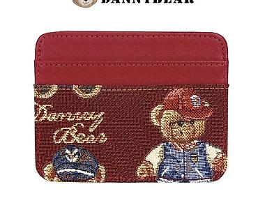 кошельки бишкек: Карточница DANNYBEAR с жаккардовым принтом мишек - Компактный формат — 2