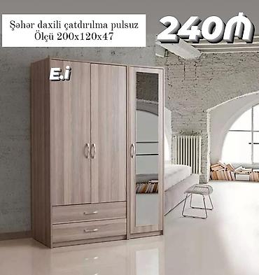3 qapılı dolab Yep yeni 230 azn rəng seçimi var çatdırılma var