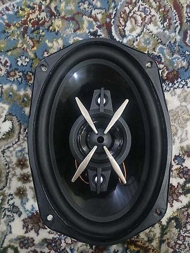 Avtomobil üçün oval koaksial akustik dinamik - Tip: 3–4 yollu