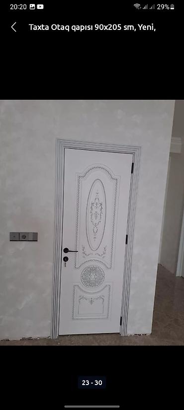 Yeni Otaq qapısı 90x205 sm Zamok və çərçivə ilə, Zəmanətli, Ödənişli quraşdırma, Pulsuz çatdırılma, Ödənişli çatdırılma, Rayonlara çatdırılma lalafo.az -da — 9 Yeni Otaq qapısı 90x205 sm Zamok və çərçivə ilə, Zəmanətli, Ödənişli quraşdırma, Pulsuz çatdırılma, Ödənişli çatdırılma, Rayonlara çatdırılma — 9