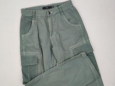 buggy jeansy: Bershka, Spodnie cargo damskie, rozmiar S — 1
