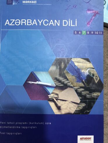 azerbaycan dili 7 sinif derslik pdf: Təptəzə az dili 7 sinif toplusu içi heç açılmayıb belə yepyenidirr