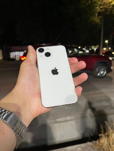 стиральная машинка б: IPhone 13 mini, Б/у, 128 ГБ, Белый, Чехол, 79 %