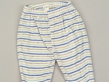 spodnie w pepitkę: Sweatpants, 0-3 months, condition - Very good