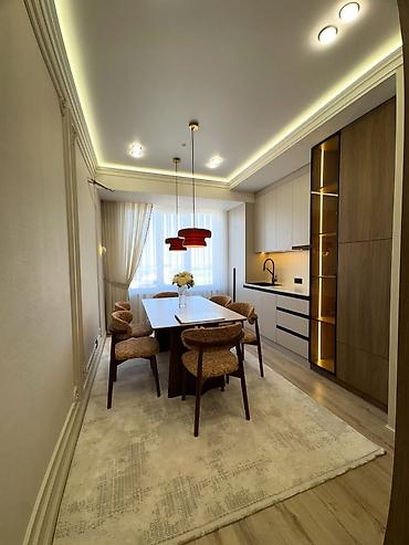 2 комнаты, 64 м², Кок-Жар мкр Элитка, 11 этаж, Дизайнерский ремонт