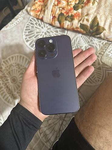 чехол айфон 17 pro: IPhone 14 Pro, цвет Deep Purple - Экран 6.1", OLED Super Retina XDR — 3