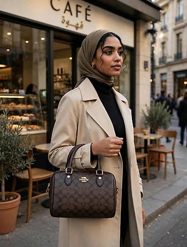 сколько стоит сумка coach оригинал: Сумка Coach Signature Satchel - Стиль: классическая бостон/сатчел с — 3