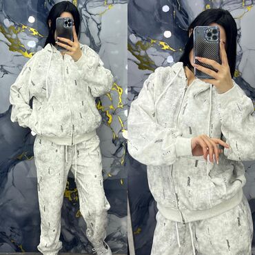 İdman dəstləri: Qadınlar üçün rahat sport dəst - 2 hissəli: kapüşonlu fermuarlı — 4