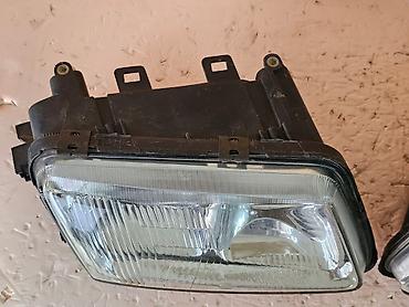 Передние фары: Передняя правая фара Audi 1997 г., Б/у, Оригинал — 4