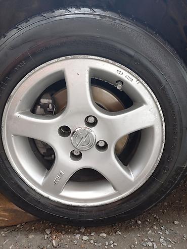 opel astra h diski: Çatı,əyrisi,svarkası yoxdur.Alman istehsalı,original disk R14.Təkərlər — 2