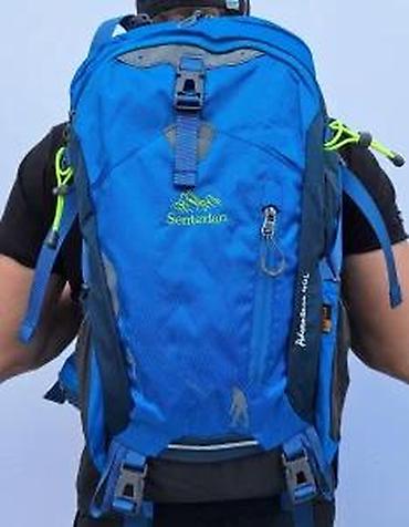 Sportske torbe i rančevi: Planinarski ranac Senterlan Adventure 40L – plavi - Zapremina: 40 — 14