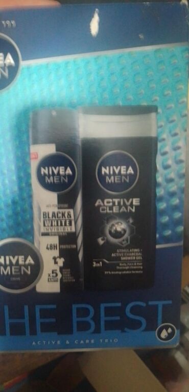 Nega kože: NIVEA MEN set za muškarce, savršen za svakodnevnu higijenu i negu. Set