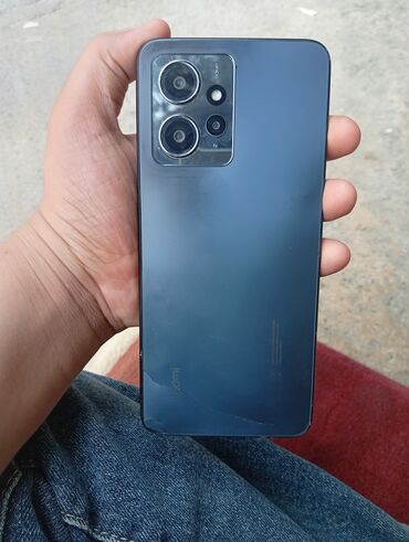 Redmi: Redmi Note 12, 128 ГБ, цвет - Серый, Отпечаток пальца