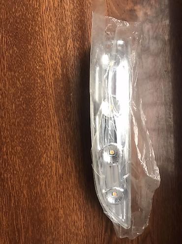 011 arxa stop: Avtomobil üçün LED gündüz işıqları (DRL) – xrom korpuslu, 4 LED — 2