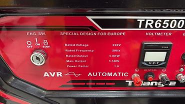 Генераторы: Генератор DECO DGR-6500K Основные характеристики: - Напряжение: 220 — 22