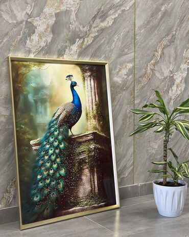 Şəkillər, tablolar: Üzəri epoksid boya ilə örtülmüş, canlı və parlaq görünüşə sahib olan — 8