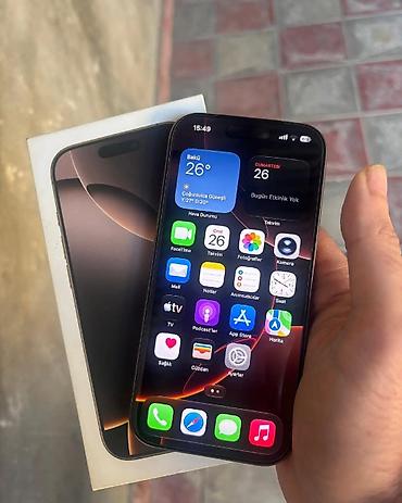 ayfon 24: IPhone 16 Pro, 128 GB, Natural Titanium, Face ID — 6