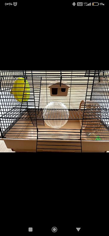 вместе дешевле: Домик для хомяка 🐹 (клетка) 4-этажа можете собрать как вам угодно — 2