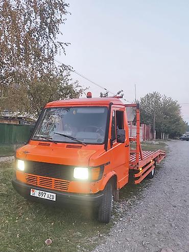 жесткий буксир для грузовых: Эвакуатор, Mercedes-Benz, 1994 г., Ломаная — 6