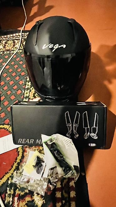 vega kask: Məhsul: Vega markalı moto dəbilqə + arxa görünüş güzgüləri dəsti — 1