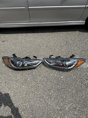 elantra led stop: Hyundai Elantra faraları – sağ (R) və sol (L) tərəf üçün cüt. - — 3