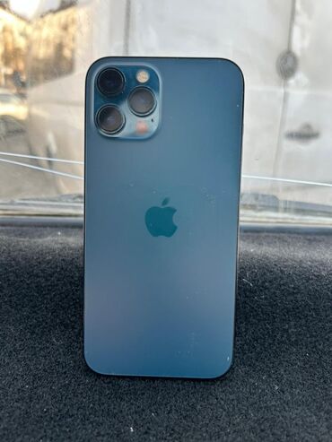 ми 9 а: IPhone 12 Pro Max, Б/у, 256 ГБ, Blue Titanium, Наушники, Зарядное устройство, Чехол, 80 %