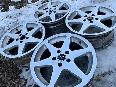 Диски: Литые Диски R 17 Aero, Комплект, отверстий - 5, Б/у — 3