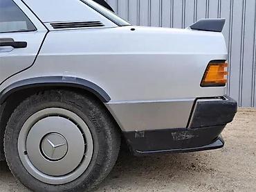 zastitna guma za branik: DIFUZOR DODATAK ZA ZADNJI BRANIK SPOJLER MERCEDES 190 W201 | Difuzor — 5