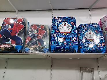 Çamadanlar: Şəkilli uşaq səyahət çamadanlarının online satışı 4 ədəd 360 dərəcə — 10