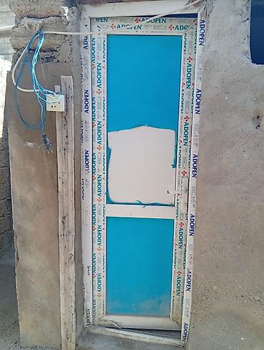 2.el pencere: PVC qapı – ADOPEN profilli - Material: PVC (ADOPEN profilləri) - Növ — 1