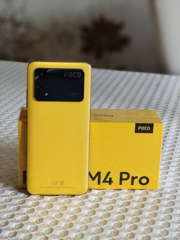 poko m5: Poco M4 Pro, 256 GB, rəng - Sarı, Sənədlərlə