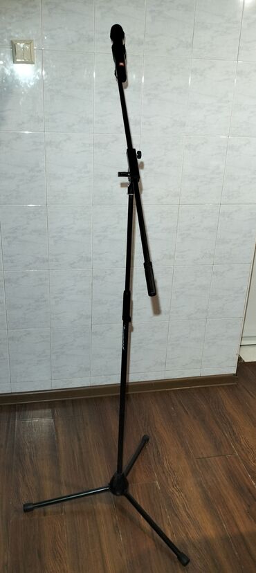 Вокальные микрофоны: АРЕНДА Стойка для микрофона профессиональная, Журавль, Тренога для at lalafo.kg — 15 Вокальные микрофоны: АРЕНДА Стойка для микрофона профессиональная, Журавль, Тренога для — 15
