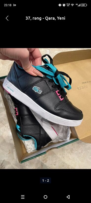 garda shoes baku instagram: Lacoste original 350 AZN alınıb 200 satılır real alıcıya endirim