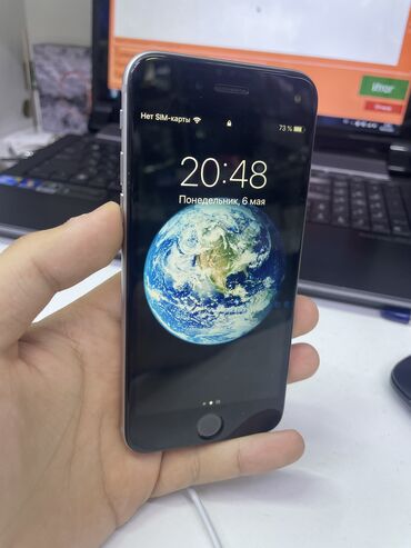iphone 5 дисплей: IPhone 6, Б/у, 32 ГБ, Серебристый, 85 %