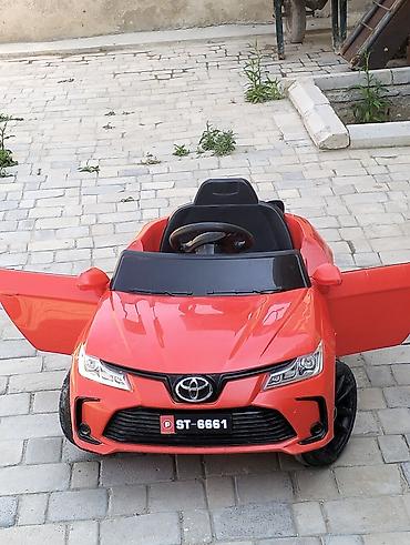 Uşaq dünyası: Uşaq elektrikli maşın – qırmızı rəng, açılan iki qapı, sport dizayn — 1