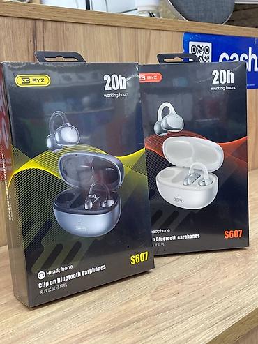 чон арыке: BYZ S607 — беспроводные Bluetooth‑наушники с заушным креплением: - — 5