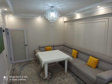 1ком квартира сдаю: 1 комната, 46 м², Элитка, 12 этаж, Евроремонт