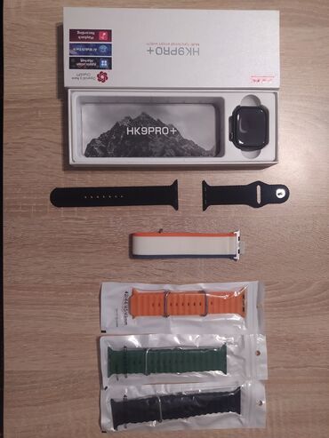 smartwatch hw56 plus: Б/у, Смарт часы, Wearfit, Сенсорный экран, цвет - Черный