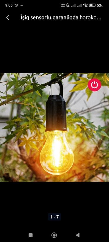 Spot lampalar: İşıqlar USB zaryatkagüneş panelli ve batareyâ ilə.Hereket edərkən -da lalafo.az — 9 Spot lampalar: İşıqlar USB zaryatkagüneş panelli ve batareyâ ilə.Hereket edərkən — 9