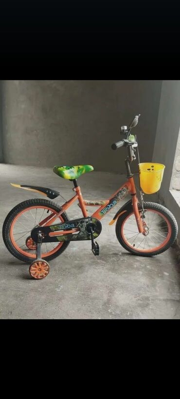 İşlənmiş İki təkərli Uşaq velosipedi 16"