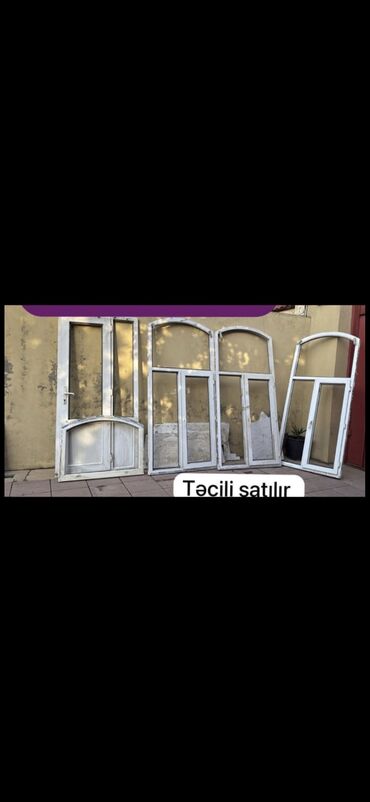 pencere ucun plyonka: Plastik qapi, pəncərə satilir biri 90 manat.ölçu. 2*20/90. Birlikde