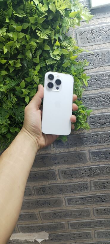 Apple iPhone: IPhone 14 Pro, 128 GB, White Titanium, Face ID