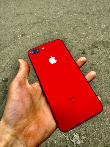 айфон 8 плюс в рассрочку: IPhone 7 Plus, Б/у, 128 ГБ, Красный, Чехол, 100 %