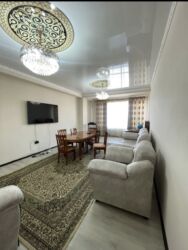 продаю или меняю обмен: 3 бөлмө, 101 кв. м, Элитка, 10 кабат, Евроремонт