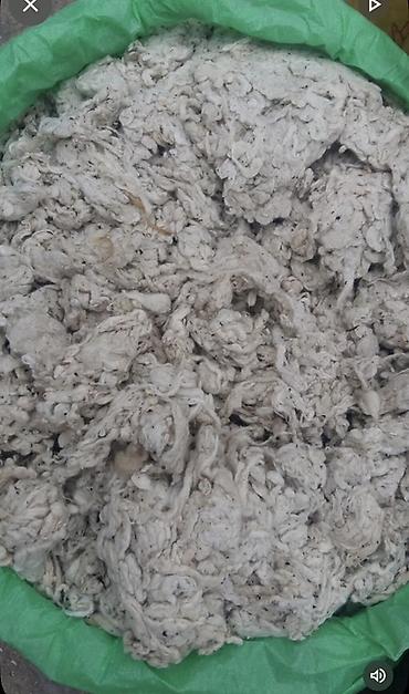 куплю остатки ткани: Məhsul: Yumaq şəklində pambıq hörgü tullantısı (recycle xammal) — 2