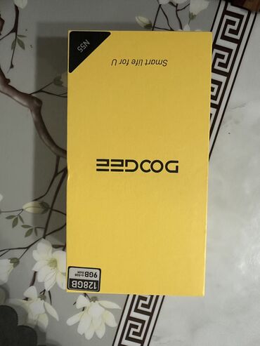 токмок телефон: DOOGEE, N55, Жаңы, 128 ГБ, түсү - Боз, 2 SIM