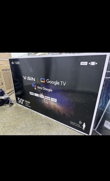 Телевизоры: Yasin 50UP Скидки скидка 🔥🔥🔥 Смарт тв Google TV Google ассистент — 4